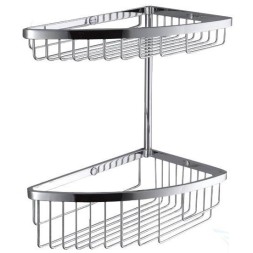 Полочка корзинка COLOMBO DESIGN ANGOLARI B9612 угловая двойная