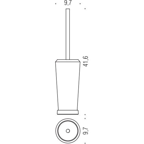Ершик COLOMBO DESIGN ROAD B8006 напольный