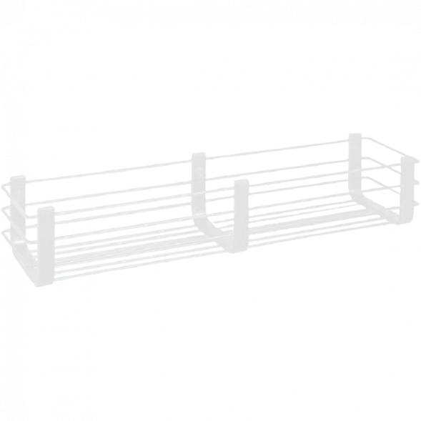 Полочка корзинка COLOMBO DESIGN ANGOLARI B9633.BM одинарная с металлической полочкой