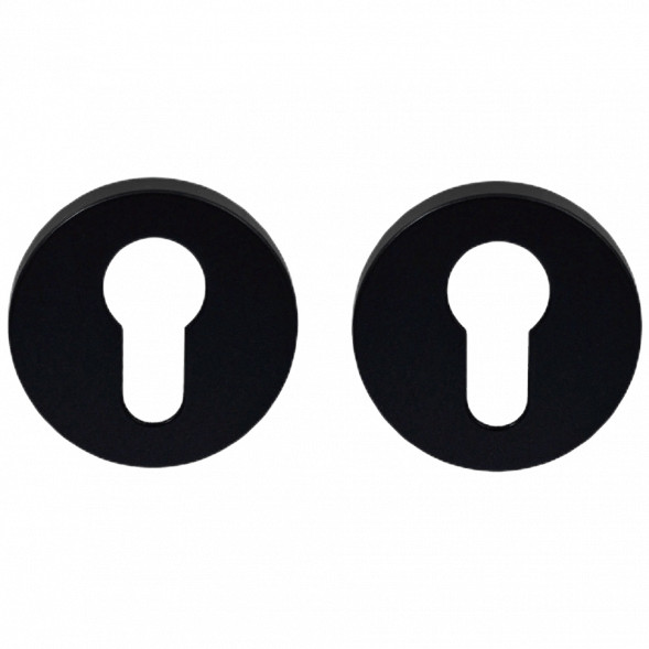 Накладка под цилиндр Colombo Design Rosetta One CC13 черный 2 шт