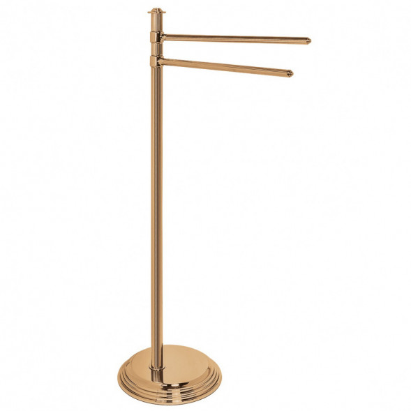 Стойка COLOMBO DESIGN HERMITAGE B3338.OA с полотенцедержателем двойным