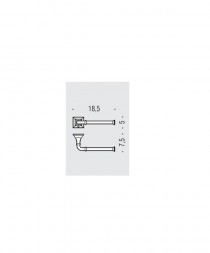 Держатель туалетной бумаги COLOMBO DESIGN PORTOFINO B3208SX.BR без крышки