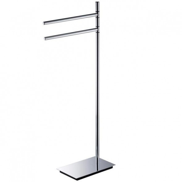 Стойка COLOMBO DESIGN SQUARE B9901 напольная с полотенцедержателем
