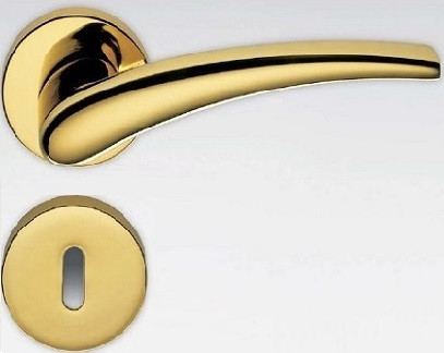 Дверная ручка Colombo BLAZER FL11R золото