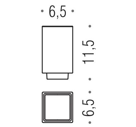 Запасной стакан Colombo Look B1652