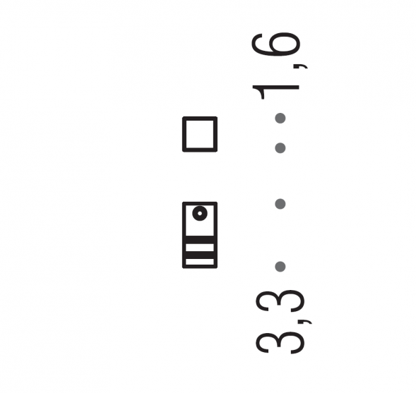 Крючок COLOMBO DESIGN MINI Q CD127.NM одинарный цвет черный матовый