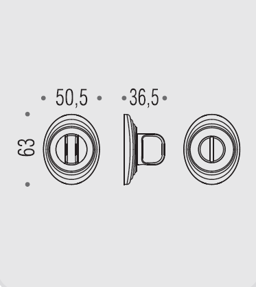 Фиксатор сантехнический Colombo Rosetta DB19 BZG золото