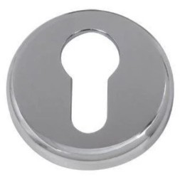 Накладка под цилиндр Colombo Rosetta CD63 GB хром