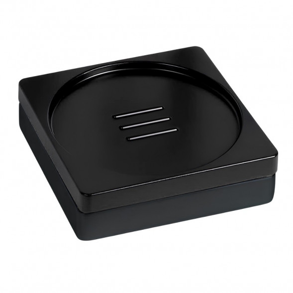 Мыльница COLOMBO DESIGN MINI Q B5040.GM настольная цвет графит матовый