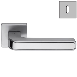 Дверная ручка Colombo TECNO MO11R хром матовый/хром