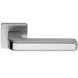 Дверная ручка Colombo TECNO MO11RSB хром матовый/хром