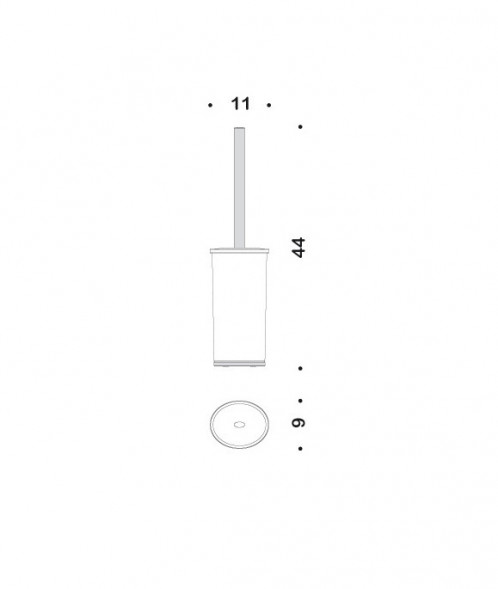 Ершик COLOMBO DESIGN LAND B2806 напольный