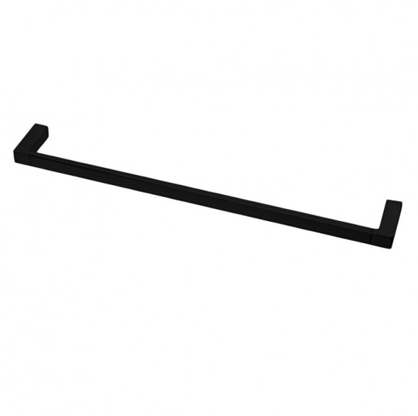 Полотенцедержатель COLOMBO DESIGN MINI Q B5010.NM широкий цвет черный матовый