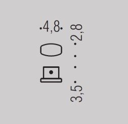 Крючок COLOMBO DESIGN TRENTA PT17.GM одинарный