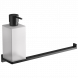 Полотенцедержатель с дозатором COLOMBO DESIGN LOOK B1674.NM настенный