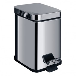 Ведро COLOMBO DESIGN COMPLEMENTI B9210 напольное с крышкой с педалью 3 л