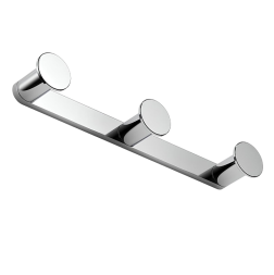 Крючок COLOMBO DESIGN MINI CD117 тройной цвет хром